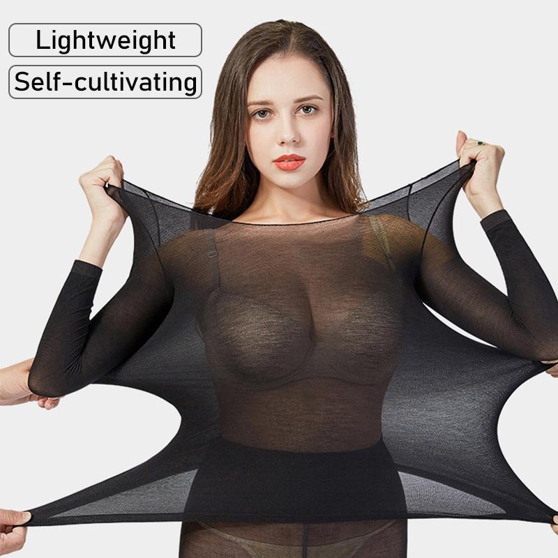 Elastic and seamless thermal underwear: Comfort and warmth