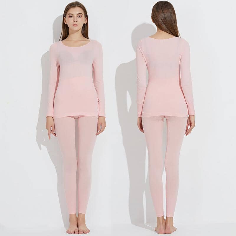 Elastic and seamless thermal underwear: Comfort and warmth