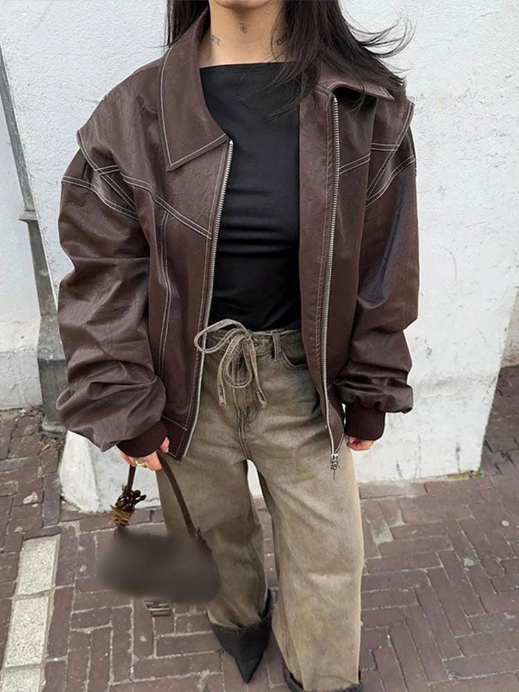 Lara leather bomber jacket – Ultimate style and comfort