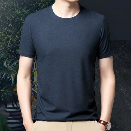 T-shirt in Maglia Pieghettata: Traspirante e Confortevole