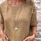 Baumwoll-Leinen-Bluse: Komfort und Eleganz im Alltag 