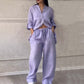 Ensemble 2 pièces pour femmes | Chemise boutonnée et pantalon